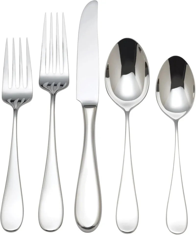 Reed & Barton Dalton 5Pc Flatware Place Setting, 5 Piece, Silver